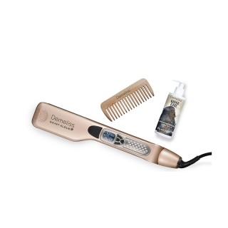 Ψηφιακή Πρέσα Μαλλιών Ατμού 230° C Demeliss Titanum Natural Care Sa... Ψηφιακή Πρέσα Μαλλιών Ατμού 230° C Demeliss Titanum Natural Care Sa...