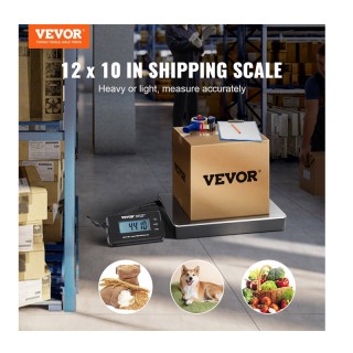 Ψηφιακή Ταχυδρομική Ζυγαριά με LCD Οθόνη 150 g-200 Kg VEVOR FTSYSCY... Ψηφιακή Ταχυδρομική Ζυγαριά με LCD Οθόνη 150 g-200 Kg VEVOR FTSYSCY...