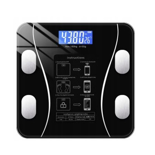 Ψηφιακή Ζυγαριά Μπάνιου - Λιπομετρητής με Bluetooth Ruhhy 22525