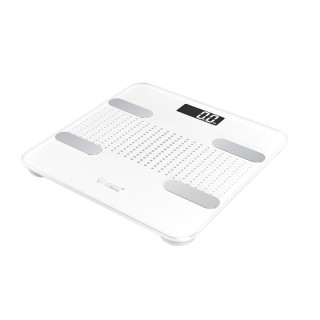 Ψηφιακή Ζυγαριά Μπάνιου - Λιπομετρητής Χρώματος Λευκό Milak GSC 400...