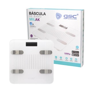 Ψηφιακή Ζυγαριά Μπάνιου - Λιπομετρητής Χρώματος Λευκό Milak GSC 400... Ψηφιακή Ζυγαριά Μπάνιου - Λιπομετρητής Χρώματος Λευκό Milak GSC 400...