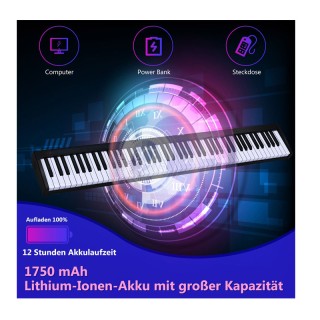 Ψηφιακό Αρμόνιο 88 Πλήκτρων με Πεντάλ Απόσβεσης 126.5 x 18 x 6.5 cm...