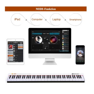 Ψηφιακό Αρμόνιο 88 Πλήκτρων με Πεντάλ Απόσβεσης 127 x 21.5 x 6.5 cm...