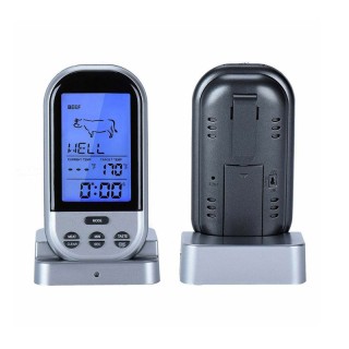 Ψηφιακό Θερμόμετρο Μαγειρικής από Ανοξείδωτο Ατσάλι με Φωτιζόμενη Ο... Ψηφιακό Θερμόμετρο Μαγειρικής από Ανοξείδωτο Ατσάλι με Φωτιζόμενη Ο...