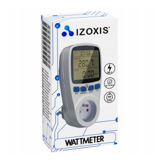 Ψηφιακός Μετρητής Κατανάλωσης Ρεύματος 3680 W Izoxis 23576 Ψηφιακός Μετρητής Κατανάλωσης Ρεύματος 3680 W Izoxis 23576
