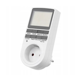 Ψηφιακός Χρονοδιακόπτης Πρίζας 16A SPM 11747 Ψηφιακός Χρονοδιακόπτης Πρίζας 16A SPM 11747