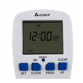 Ψηφιακός Χρονοδιακόπτης Πρίζας 16A Izoxis 19923 Ψηφιακός Χρονοδιακόπτης Πρίζας 16A Izoxis 19923