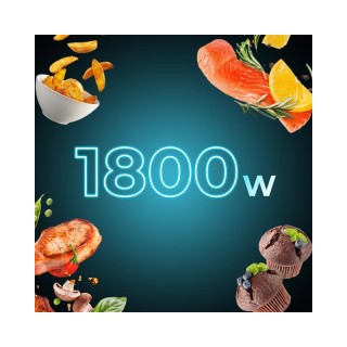 Ψηφιακή Φριτέζα Αέρος 8 Lt 1800 W Cecotec Cecofry Supreme 8000 CEC-...