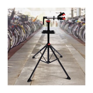 Πτυσσόμενη Βάση Επισκευής Ποδηλάτου με Δίσκο Εργαλείων HOMCOM B4-0082 Πτυσσόμενη Βάση Επισκευής Ποδηλάτου με Δίσκο Εργαλείων HOMCOM B4-0082