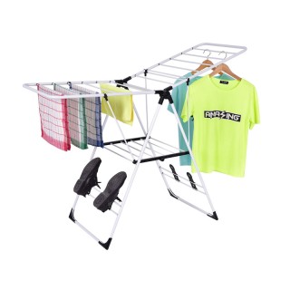 Πτυσσόμενη Απλώστρα 137 x 56 x 124 cm Costway HW53986