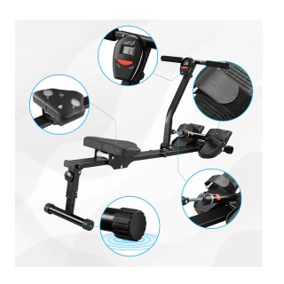 Πτυσσόμενη Υδραυλική Κωπηλατική 126 x 48 x 68 cm Bakaji 02840224 Πτυσσόμενη Υδραυλική Κωπηλατική 126 x 48 x 68 cm Bakaji 02840224