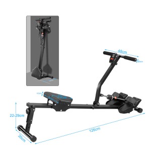 Πτυσσόμενη Υδραυλική Κωπηλατική 126 x 48 x 68 cm Bakaji 02840224