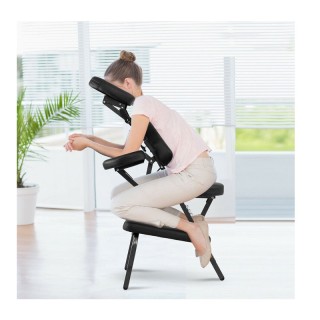 Πτυσσόμενη Καρέκλα Μασάζ 48 x 54.5 x 120.5 cm Costway HW55620BK Πτυσσόμενη Καρέκλα Μασάζ 48 x 54.5 x 120.5 cm Costway HW55620BK