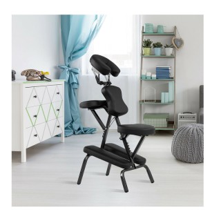 Πτυσσόμενη Καρέκλα Μασάζ 48 x 54.5 x 120.5 cm Costway HW55620BK Πτυσσόμενη Καρέκλα Μασάζ 48 x 54.5 x 120.5 cm Costway HW55620BK