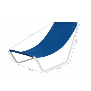 Πτυσσόμενη Καρέκλα Παραλίας 60 x 45 x 40 cm Malatec 23563 Πτυσσόμενη Καρέκλα Παραλίας 60 x 45 x 40 cm Malatec 23563
