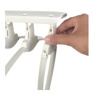 Πτυσσόμενη Κρεμάστρα Ρούχων 8 Θέσεων 42 x 52 x 58 cm JE CHERCHE UNE...