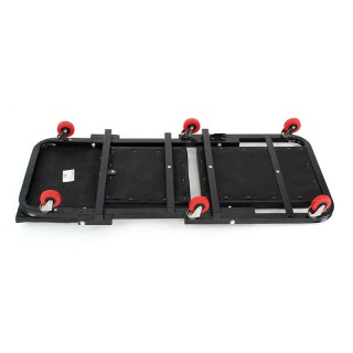 Πτυσσόμενη Ξαπλώστρα Συνεργείου με Μαξιλάρι και 6 Ροδάκια Kraft&Del...