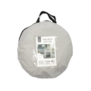 Πτυσσόμενη Παιδική Σκηνή Χρώματος Γκρι 100 x 100 x 135 cm Home Deco...