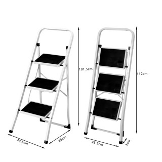 Πτυσσόμενη Σκάλα από Ανοξείδωτο Ατσάλι με 3 Σκαλοπάτια 44.5 x 67 x ... Πτυσσόμενη Σκάλα από Ανοξείδωτο Ατσάλι με 3 Σκαλοπάτια 44.5 x 67 x ...