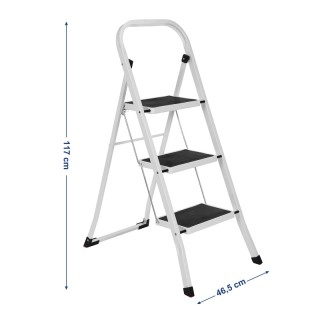 Πτυσσόμενη Σκάλα από Ατσάλι 3 Σκαλιών Songmics GSL003GY01 Πτυσσόμενη Σκάλα από Ατσάλι 3 Σκαλιών Songmics GSL003GY01