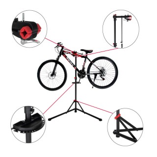 Πτυσσόμενη Βάση Επισκευής Ποδηλάτου με Δίσκο Εργαλείων 103 x 72 x 1... Πτυσσόμενη Βάση Επισκευής Ποδηλάτου με Δίσκο Εργαλείων 103 x 72 x 1...