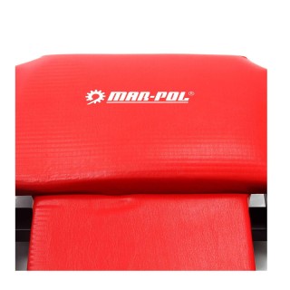 Πτυσσόμενη Ξαπλώστρα Συνεργείου με Μαξιλάρι και 6 Ροδάκια Χρώματος ...