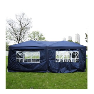 Πτυσσόμενο Κιόσκι Κήπου 3 x 6 x 2.55 m Χρώματος Μπλε Outsunny 10011... Πτυσσόμενο Κιόσκι Κήπου 3 x 6 x 2.55 m Χρώματος Μπλε Outsunny 10011...