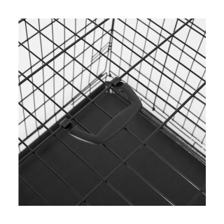 Πτυσσόμενο Μεταλλικό Κλουβί Μεταφοράς για Κατοικίδια 76 x 53 x 57 c... Πτυσσόμενο Μεταλλικό Κλουβί Μεταφοράς για Κατοικίδια 76 x 53 x 57 c...