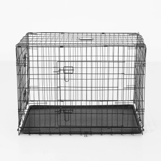Πτυσσόμενο Μεταλλικό Κλουβί Μεταφοράς για Κατοικίδια 77 x 82 x 122 ... Πτυσσόμενο Μεταλλικό Κλουβί Μεταφοράς για Κατοικίδια 77 x 82 x 122 ...