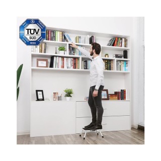 Πτυσσόμενο Σκαλάκι 37.5 x 26.5 x 17 cm Songmics GSL01WT Πτυσσόμενο Σκαλάκι 37.5 x 26.5 x 17 cm Songmics GSL01WT