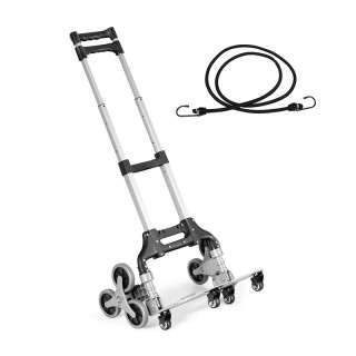 Πτυσσόμενο Καρότσι Μεταφοράς από Αλουμίνιο 80 Kg 39 x 27 x 106.5 cm... Πτυσσόμενο Καρότσι Μεταφοράς από Αλουμίνιο 80 Kg 39 x 27 x 106.5 cm...