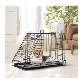 Πτυσσόμενο Μεταλλικό Κλουβί Μεταφοράς για Κατοικίδια 76 x 48 x 55 c...