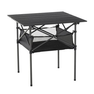 Πτυσσόμενο Μεταλλικό Τραπέζι Κάμπινγκ με Υφασμάτινο Καλάθι 70 x 70 ... Πτυσσόμενο Μεταλλικό Τραπέζι Κάμπινγκ με Υφασμάτινο Καλάθι 70 x 70 ...