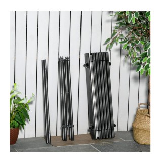 Πτυσσόμενο Μεταλλικό Τραπέζι Κάμπινγκ με Υφασμάτινο Καλάθι 70 x 70 ... Πτυσσόμενο Μεταλλικό Τραπέζι Κάμπινγκ με Υφασμάτινο Καλάθι 70 x 70 ...