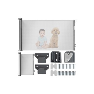 Πτυσσόμενο Μεταλλικό Προστατευτικό Ρολό Διαχωρισμού για Μωρά και Κα... Πτυσσόμενο Μεταλλικό Προστατευτικό Ρολό Διαχωρισμού για Μωρά και Κα...