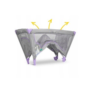 Πτυσσόμενο Παρκοκρέβατο Ταξιδιού 125 x 65 x 78 cm Ricokids RK-240-G...