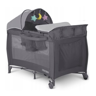 Πτυσσόμενο Παρκοκρέβατο Ταξιδιού με Σκέπαστρο και Παιχνίδια 125 x 6... Πτυσσόμενο Παρκοκρέβατο Ταξιδιού με Σκέπαστρο και Παιχνίδια 125 x 6...