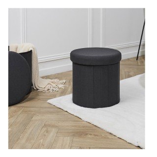 Πτυσσόμενο Σκαμπό με Αποθηκευτικό Χώρο 38 x 38 cm Χρώματος Μαύρο Ho... Πτυσσόμενο Σκαμπό με Αποθηκευτικό Χώρο 38 x 38 cm Χρώματος Μαύρο Ho...