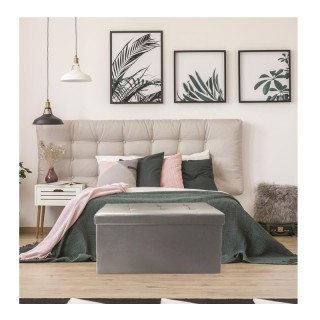 Πτυσσόμενο Σκαμπό με Αποθηκευτικό Χώρο 76.5 x 37.5 x 37.5 cm Χρώματ...