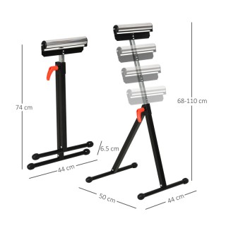 Πτυσσόμενο Σταντ με Κύλινδρο Στήριξης και Ρυθμιζόμενο Ύψος 44 x 50 ... Πτυσσόμενο Σταντ με Κύλινδρο Στήριξης και Ρυθμιζόμενο Ύψος 44 x 50 ...