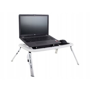 Πτυσσόμενο Τραπεζάκι για Laptop με 2 Ανεμιστήρες Ψύξης Verk Group 5... Πτυσσόμενο Τραπεζάκι για Laptop με 2 Ανεμιστήρες Ψύξης Verk Group 5...