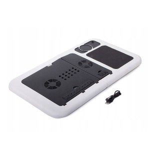 Πτυσσόμενο Τραπεζάκι για Laptop με 2 Ανεμιστήρες Ψύξης Verk Group 5... Πτυσσόμενο Τραπεζάκι για Laptop με 2 Ανεμιστήρες Ψύξης Verk Group 5...