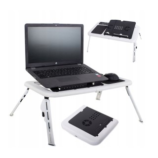 Πτυσσόμενο Τραπεζάκι για Laptop με 2 Ανεμιστήρες Ψύξης Verk Group 5... Πτυσσόμενο Τραπεζάκι για Laptop με 2 Ανεμιστήρες Ψύξης Verk Group 5...