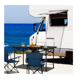 Πτυσσόμενο Τραπέζι Κάμπινγκ Αλουμινίου 95 x 55 x 50 cm Costway NP11...