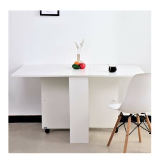 Πτυσσόμενο Ξύλινο Γραφείο 140 x 80 x 74 cm Bakaji 02012317