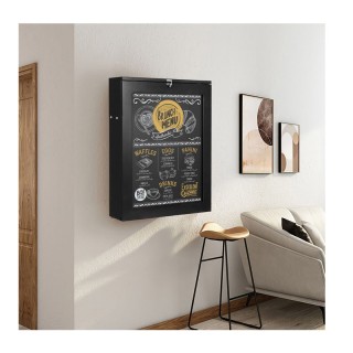 Πτυσσόμενο Ξύλινο Γραφείο Τοίχου με Μαυροπίνακα 87 x 60 x 150 cm Co... Πτυσσόμενο Ξύλινο Γραφείο Τοίχου με Μαυροπίνακα 87 x 60 x 150 cm Co...