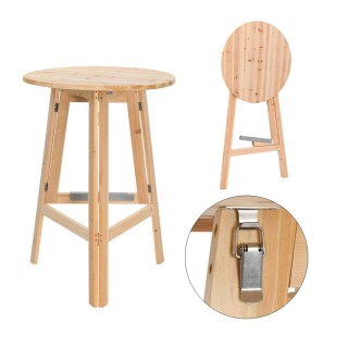 Πτυσσόμενο Ξύλινο Τραπέζι - Bar 75 cm Hoppline HOP1001194 Πτυσσόμενο Ξύλινο Τραπέζι - Bar 75 cm Hoppline HOP1001194