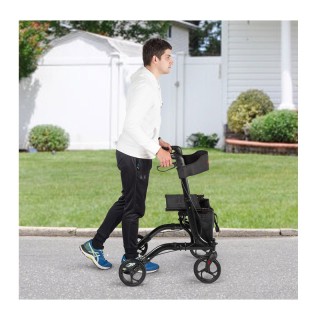 Πτυσσόμενος Περιπατήρας Αλουμινίου με Τσάντα Αποθήκευσης 74 x 61 x ... Πτυσσόμενος Περιπατήρας Αλουμινίου με Τσάντα Αποθήκευσης 74 x 61 x ...