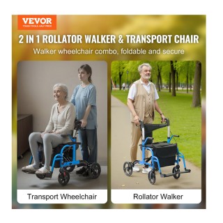 Πτυσσόμενος Περιπατήρας/Αμαξίδιο Αλουμινίου με Τσάντα Αποθήκευσης 2...