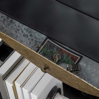 HOMCOM Στρογγυλός Καθρέφτης Τοίχου Ø61cm με Συρτάρι και Μαύρο Μεταλ... HOMCOM Στρογγυλός Καθρέφτης Τοίχου Ø61cm με Συρτάρι και Μαύρο Μεταλ...